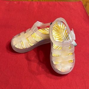 Zara Toddler Jelly Fisherman sandal with thick insole cushion US 4.5/5 E…